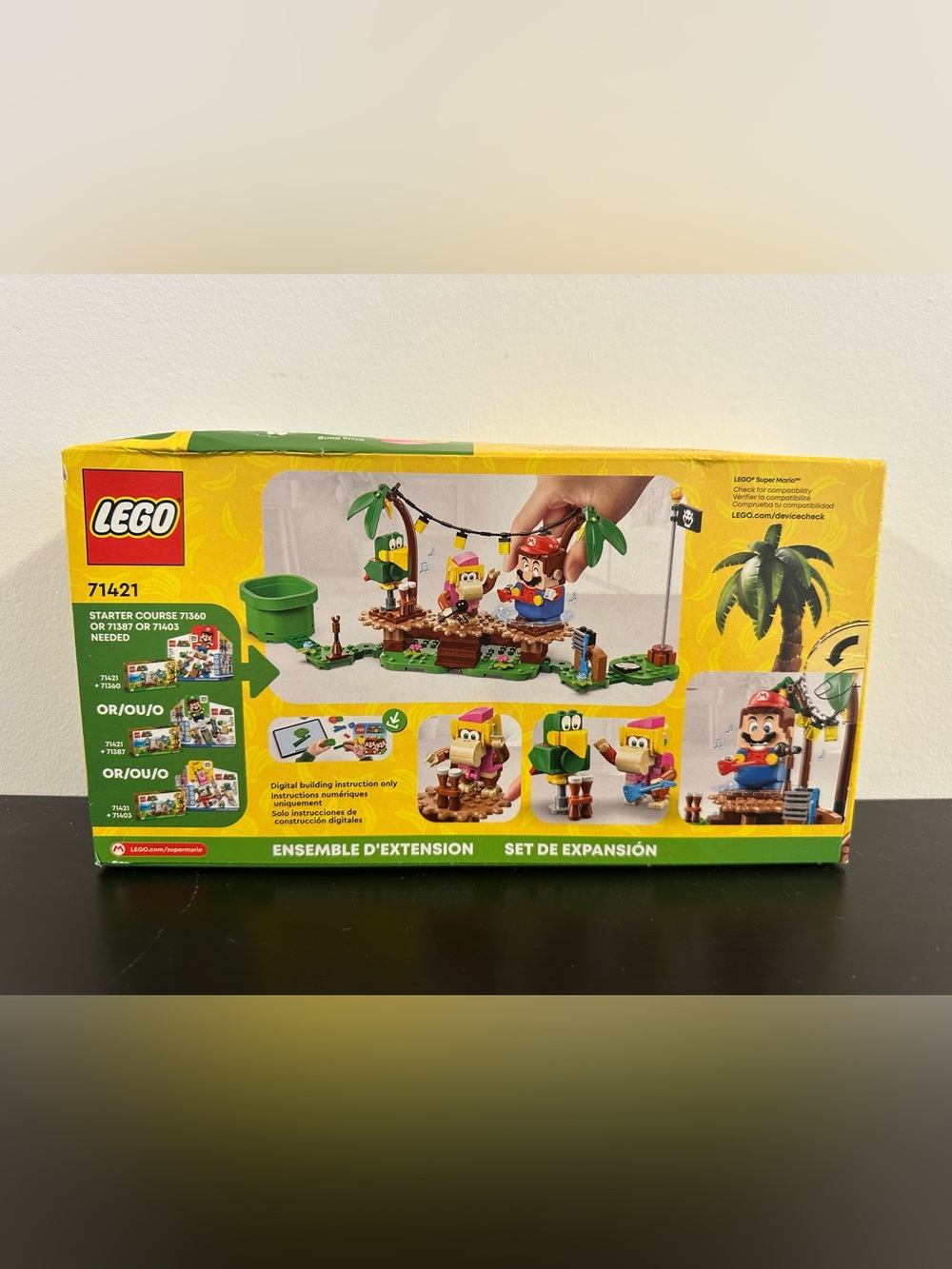 LEGO Super Mario Dixie Kong’s Jungle Jam Expansion Set 71421 NIB - Picture 3 of 6